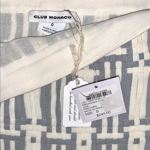 “Ferdinanda” basketweave fringe skirt - Picture 3 of 3